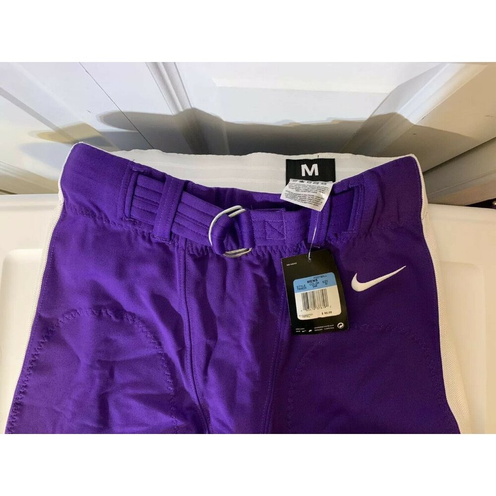 New Nike Men's Medium‎ Football Pants Purple W/ Knee Pads 789925-546 $85 NWT